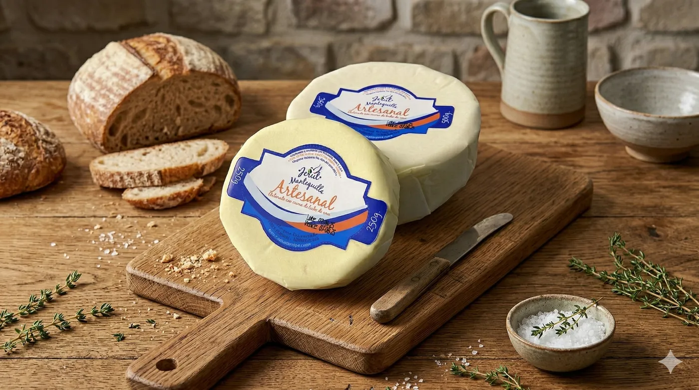 Mantequilla artesanal Jerut