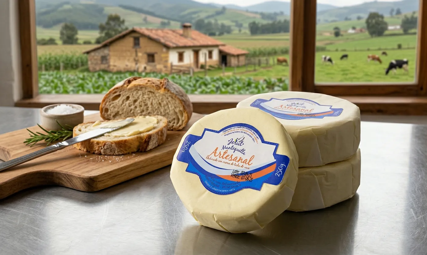 Mantequilla Artesanal Natural